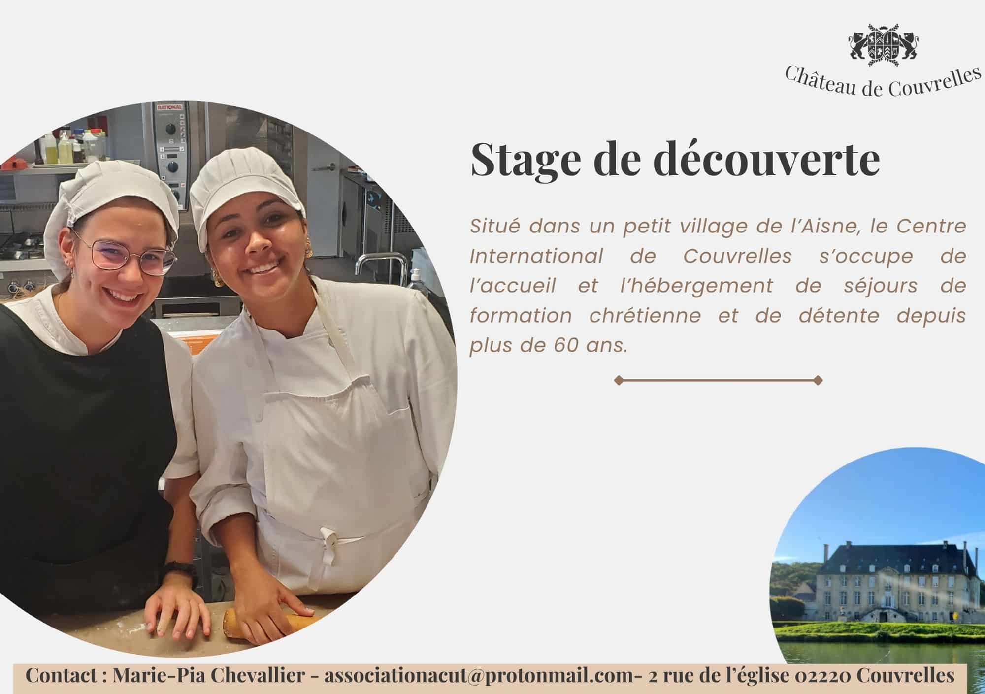 Flyer Stage de découverte — recto